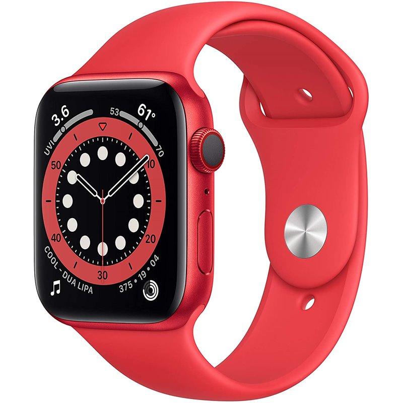 Brand New Apple Watch Series 6 Red Aluminum Case With Red Sport Strap Gps 44Mm Price In Bangladesh