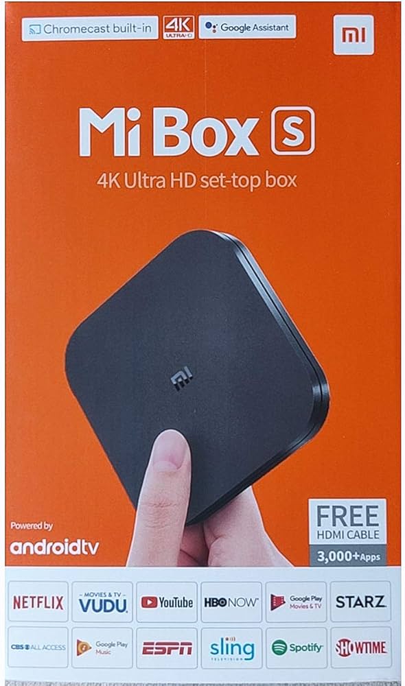 Xiaomi Mi Tv Box S With Google Assistant And Built In Chromecast Global Version Price In Bangladesh